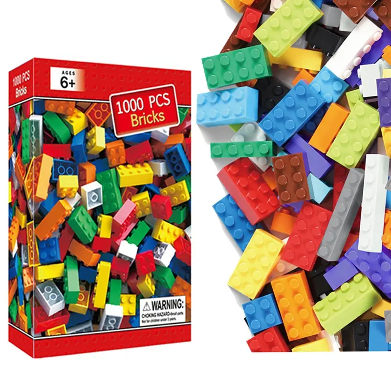 500/1000pcs building blocks, DIY Educational Toys, Gift for Boy, Girl, Birthday Gift for kid, LEGO compatible