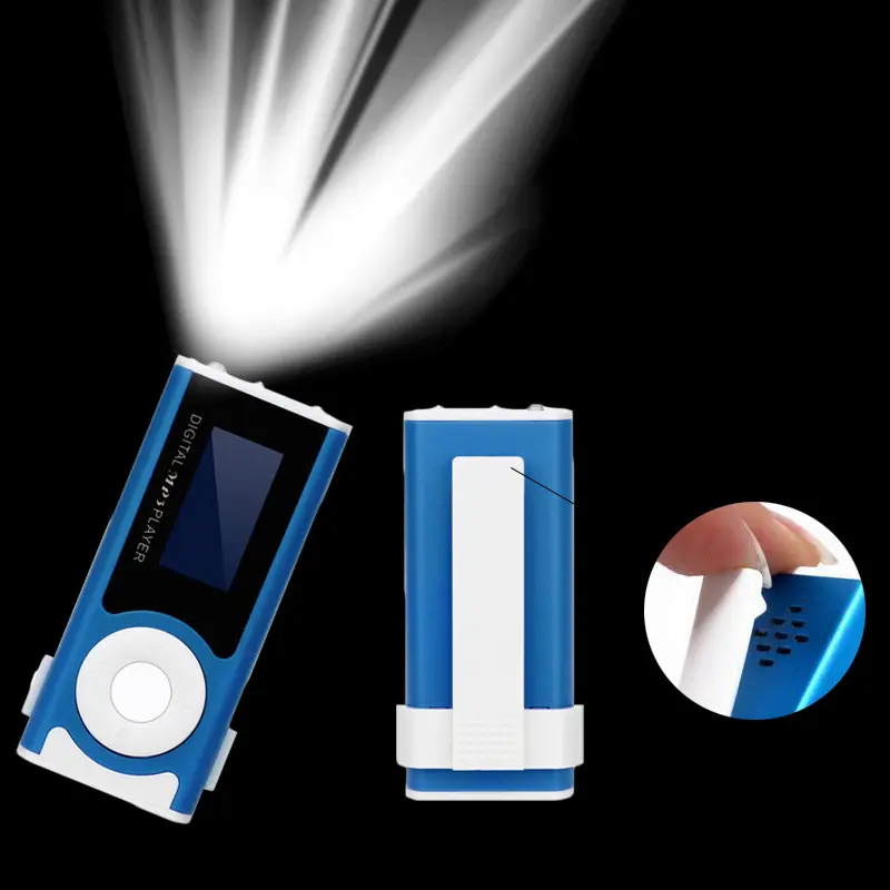 Máy Nghe Nhạc MP3 Cầm Tay Hàng Mới Về, Màn Hình LCD, Đầu Vào USB, Kiểu Kẹp Mini Mỏng, Hỗ Trợ Thẻ Micro SD TF, Máy Nghe Nhạc Thể Thao Điện Tử Kem 2