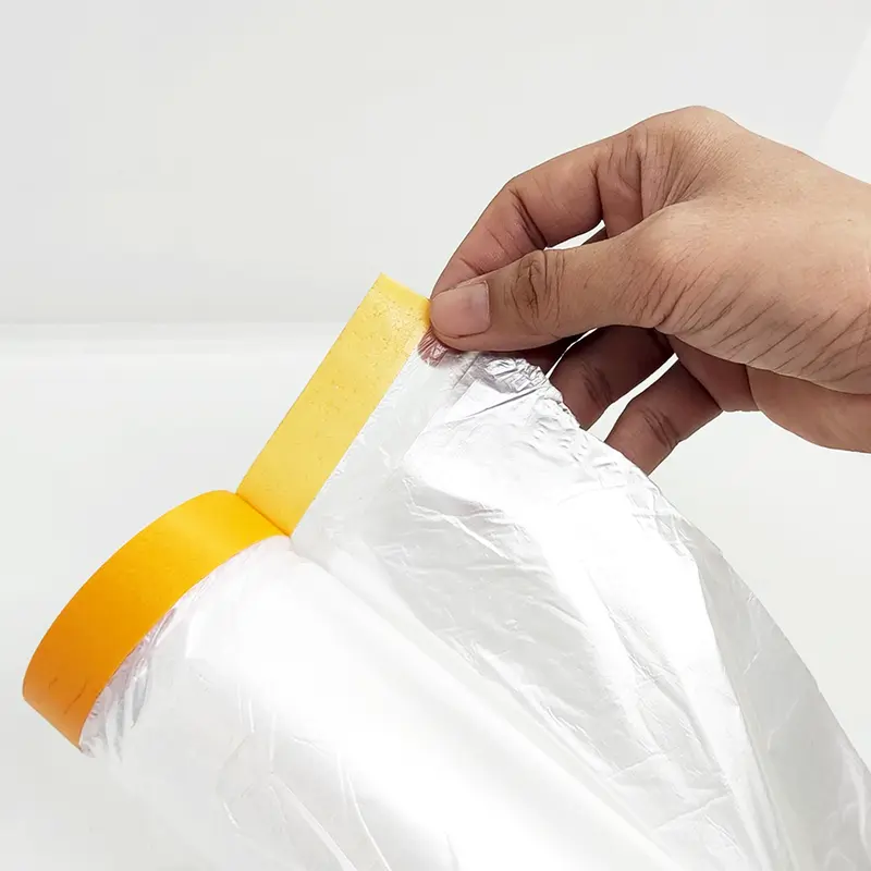 Màng nilon che bụi, băng keo nilon che sơn cho nội thất kích thước siêu bự 3mx20m 1