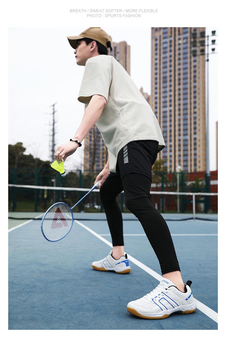Product Introduction of Professional Volleyball Shoes Male Badminton Shoes Female New Table Tennis Ball Shoes Non-Slip Training Shoes Sneaker Couple Tennis Shoes 15