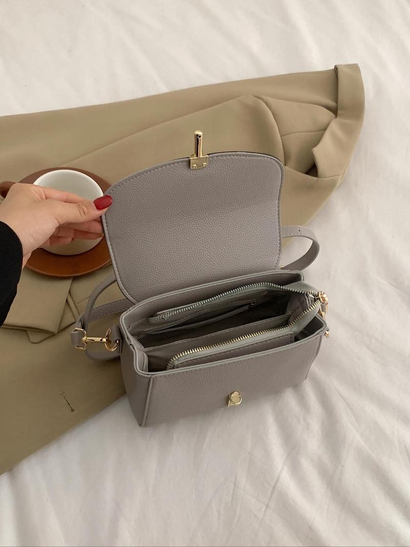 Product Introduction of Fashionable Snakeskin Print PU Leather Crossbody Bag, Casual Versatile Shoulder Bag for Women, Trendy All-match Commuter Bag for Daily Used 8