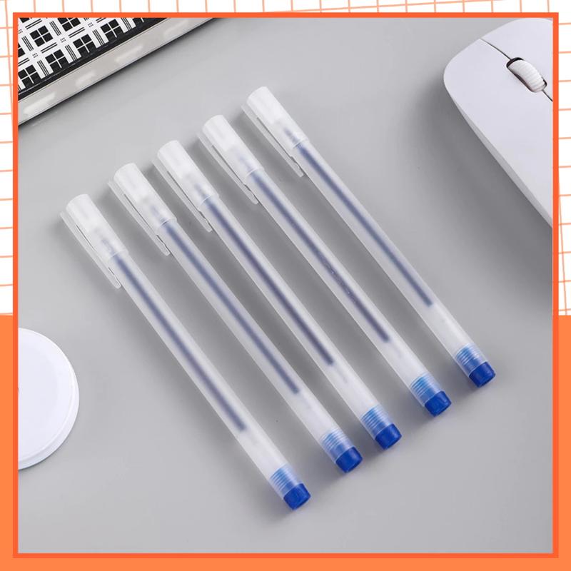 Product Introduction of [Big Sale] pen con Bút bi Gel bấm Màu Đen/Đỏ/Xanh, Ngòi 0.5mm, Nhanh Khô Không Lem, Thân Bút Nhám Sang Trọng, Viết Êm Không Nhòe bút siêu tạ bút nhân phẩm xịn bút gel nắp cài back school đồ dùng học tập bút không ngòi bút nước 24