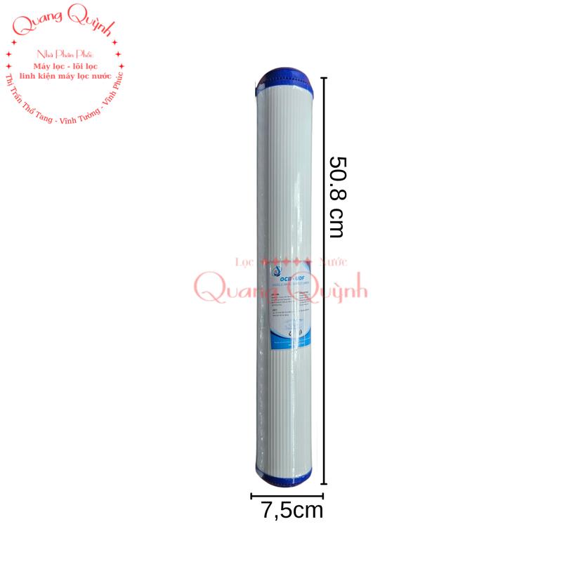 Product Introduction of Bộ 5 lõi lọc 20 inch than hoạt tính UDF 12