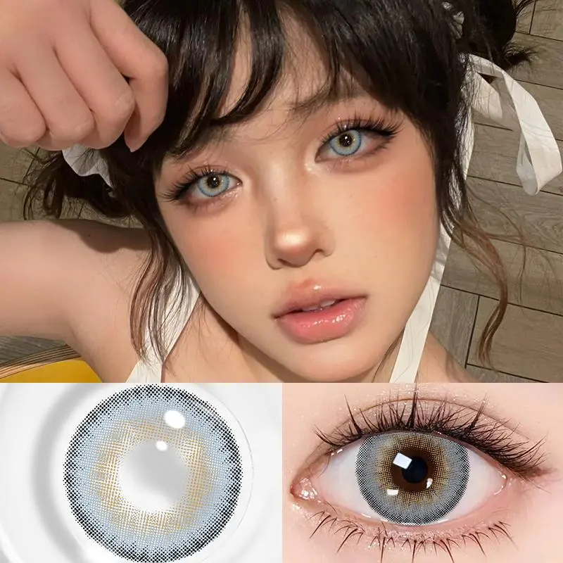 [Only 16800/pasang] Mysticeyes softlens Magic seri softlens arabic look Colored Contact Lenses 14.0mm-14.5mm 8