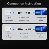 Gambar ORICO Lightning Charging Cable 29 watt - LDC2L-15 - Warna dari ORICO INDONESIA Official Shop Kota Administrasi Jakarta Utara 4 Tokopedia
