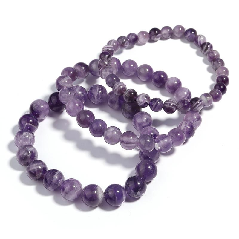 Product Introduction of Hot Natural Crystal Bracelet Dream Amethyst Bracelet Summer Little Fresh Girls Wild Jewelry Gift 4