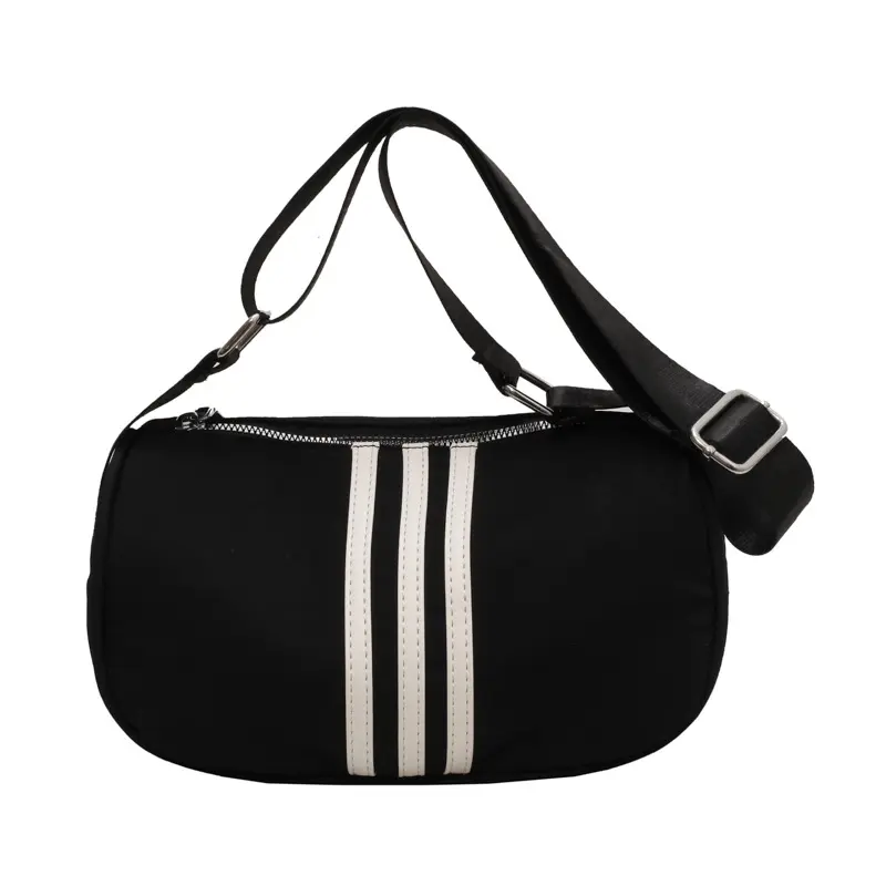Túi Đeo Chéo 3 sọc Hobo Cho Nữ, Thường Ngày, Đa Năng, Mới, Đơn Giản, Chất Lượng Cao, Thời Trang, Sức Chứa Lớn, Túi Đeo Vai Bag Da Tote túi  3  sọc 4