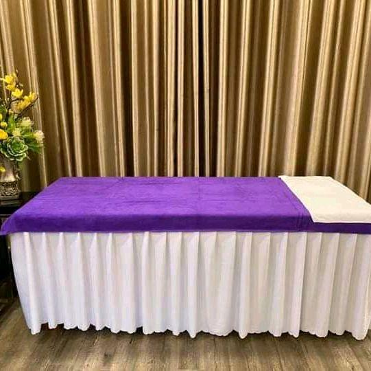 Khăn trải giường Spa 90*190cm mềm mại và thấm hút nước 3