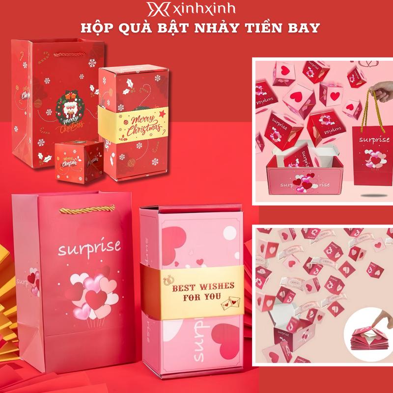 Hộp Quà Bật Nhảy Bất Ngờ Dành Tặng Cho Sinh Nhật Giáng Sinh Và Các Ngày Lễ Tết