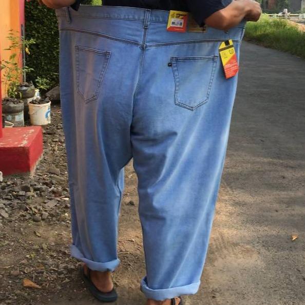 JEANS JUMBO STANDAR 52-60 Celana Panjang Pria 5