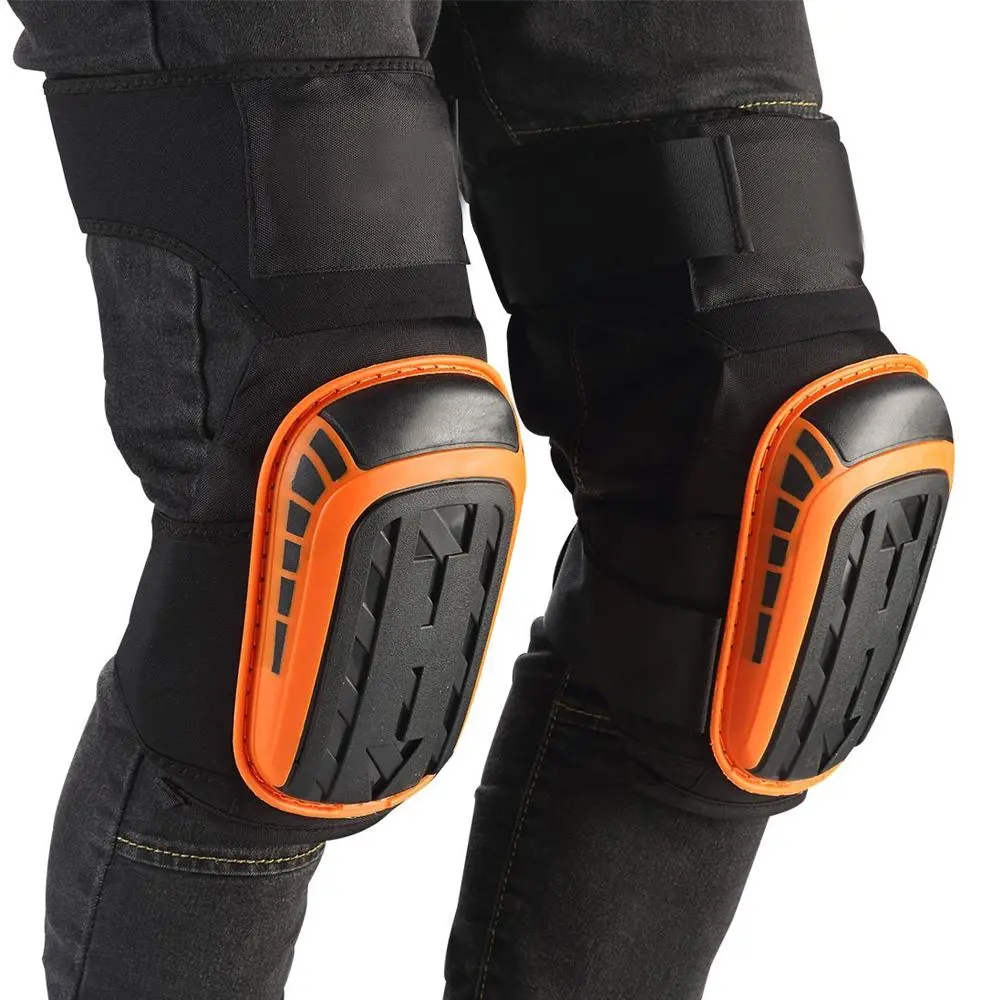 Thickened Silicone Knee Pads, 1 Pair Wear Resistant Knee Protector, Knee Protective Gear for Carpentry & Gardening Work