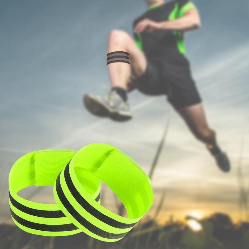 Product Introduction of Reflective Bands Elasticated Armband Wristband Ankle Leg S Safety Reflector Tape Ss For G0V8 30