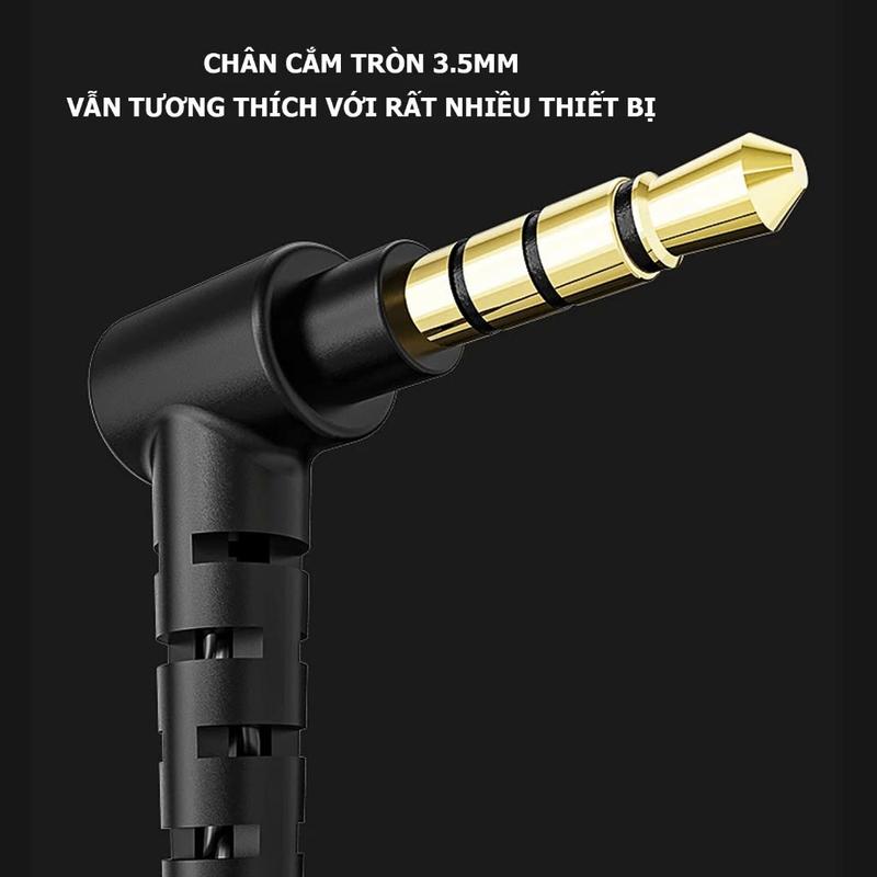 Tai Nghe Kiểm Âm Nhét Tai Chuyên Nghiệp Dài 1.2m Ân Thanh Nổi Stereo 5