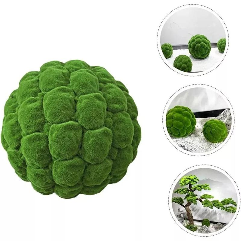 New Foam Artificial Moss Ball Fibre Simulation Moss Moss Rocks Crafts 5