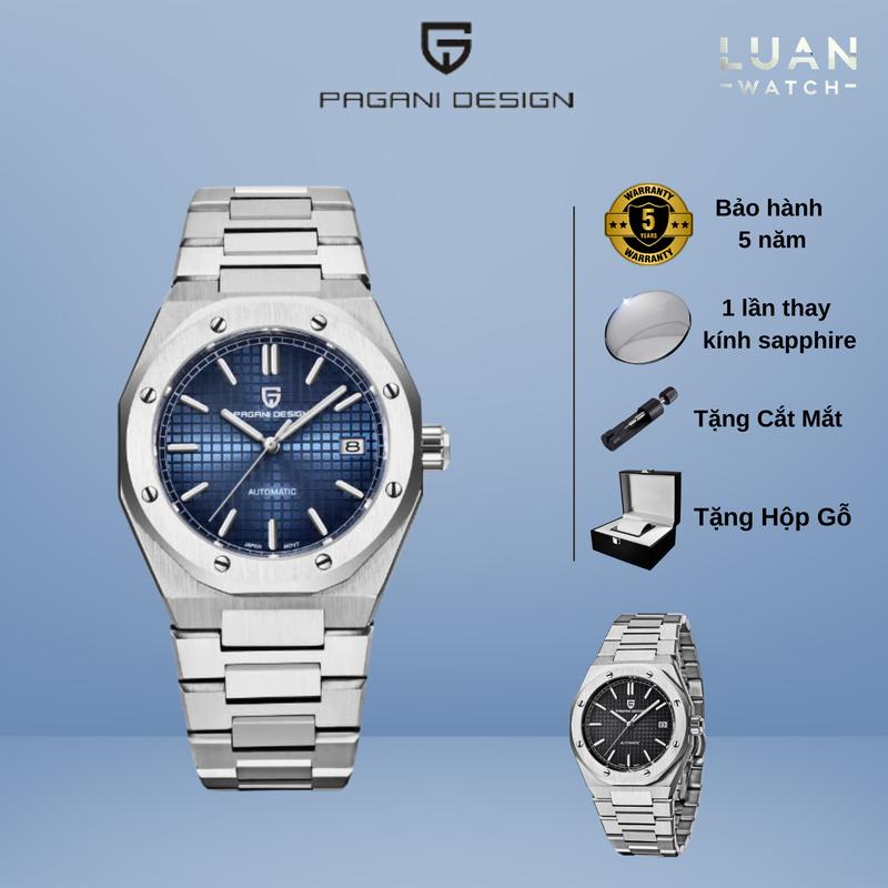 Đồng Hồ Cơ Pagani Design PD-1673 Form AP Size 40mm, Máy NH35A Nhật, Kính Sapphire, Chống Nước 100M, Bảo Hành 5 Năm