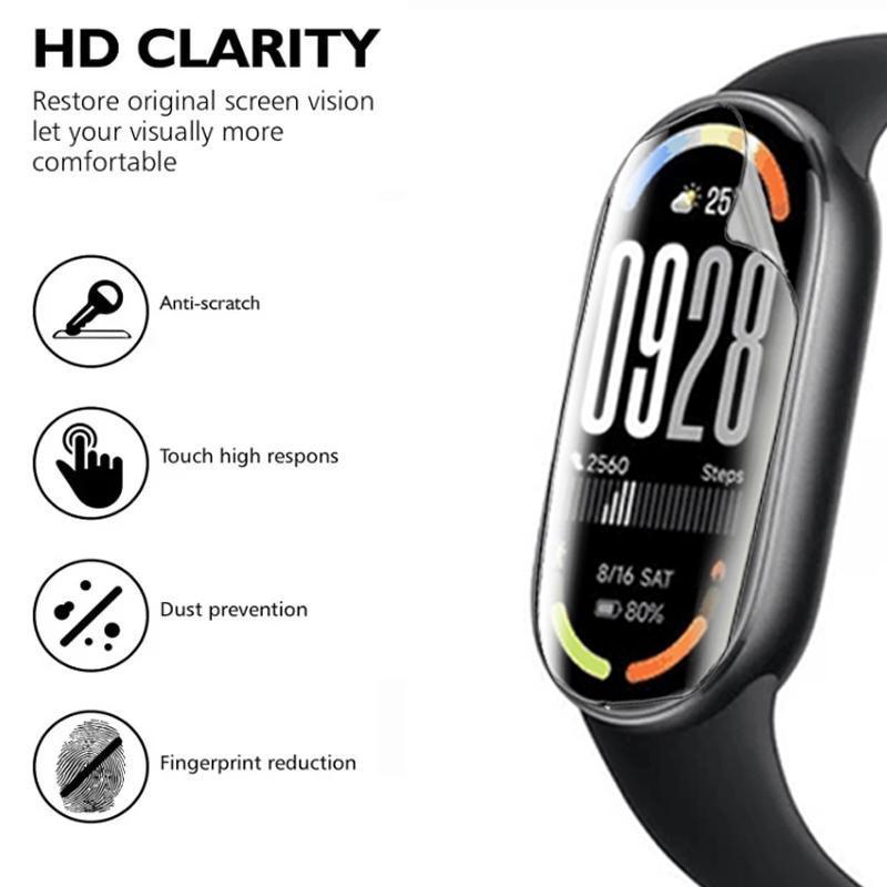 TPU Miếng Dán Bảo Vệ Màn Hình Cho xiaomi smart band 10 pro Đồng Hồ Thông Minh