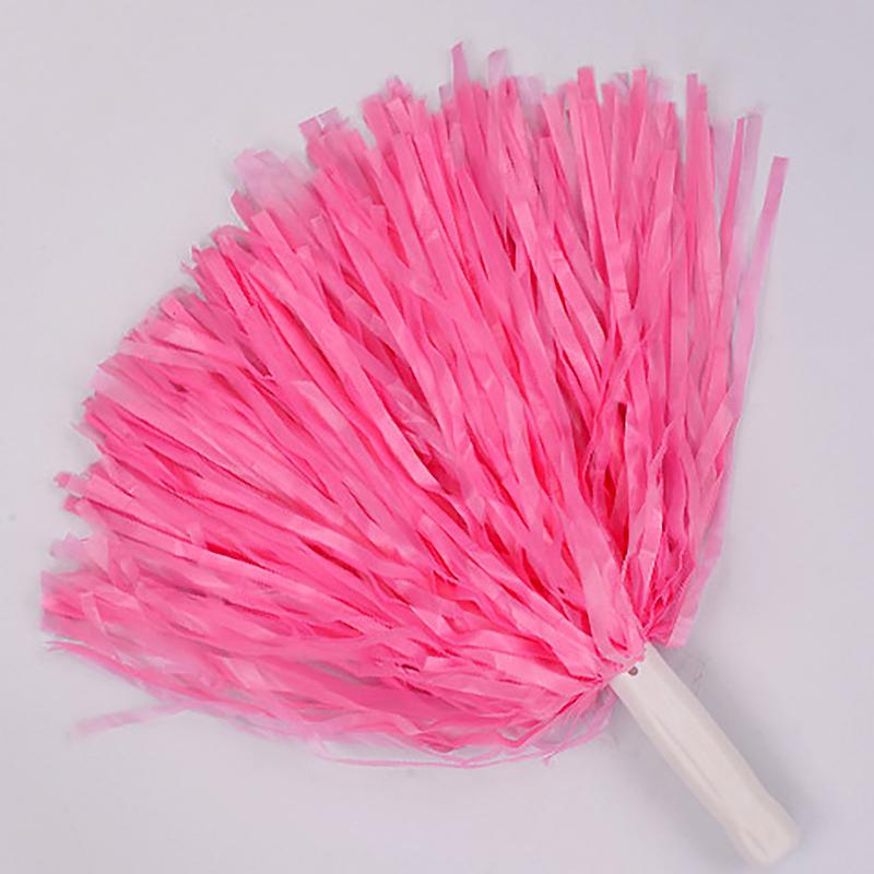 Product Introduction of Dance Sports Match Supplies And Vocal Concert Decorator Cheerleading Cheering Flower Ball Pom Poms 30