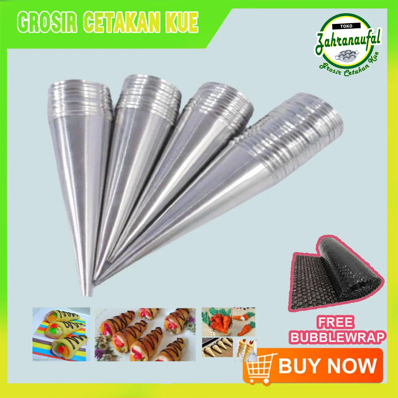 ISI 20 PCS / SEKODI CETAKAN CUMCUM BAHAN ALUMUNIUM Kitchenware