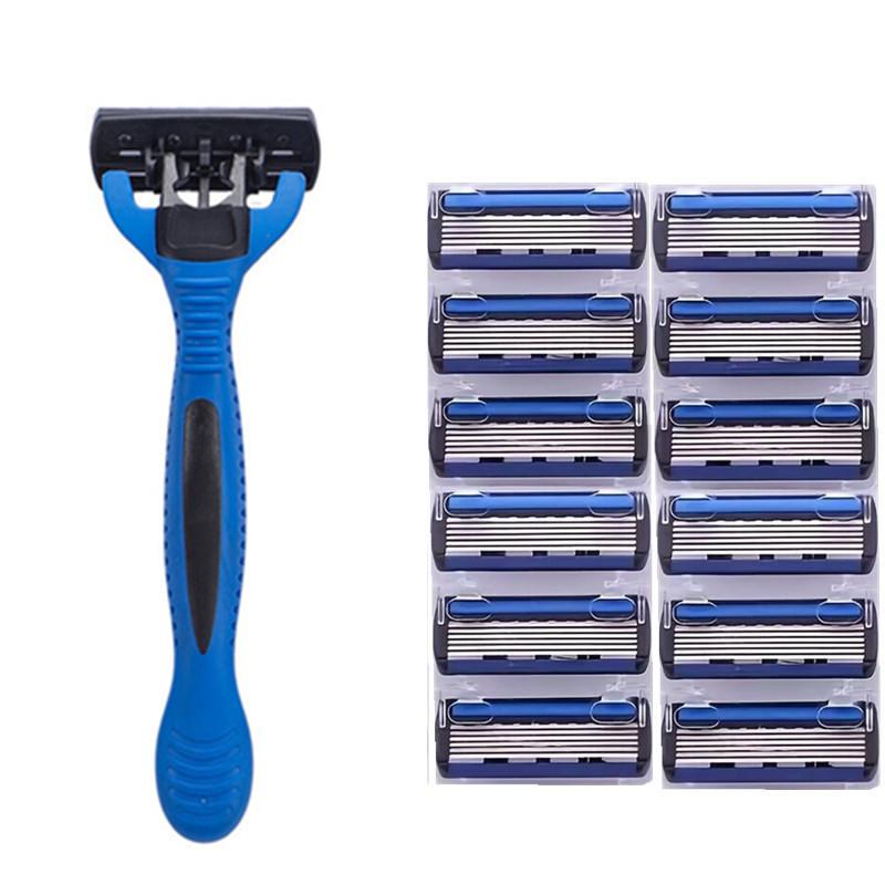 Product Introduction of Shaving Razor 6-layer Blade Razors for Shaving Men&Womens Hair Removal 36 Shaving Blades Manual Shaver Safety Razor Comfort 6