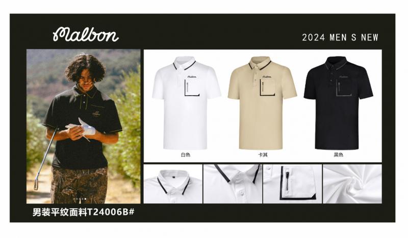 Product Introduction of Áo Thun Nam Ngắn Tay, Trang Phục Golf Mùa Hè, Hàng Mới Về, Phong Cách Thể Thao Thường Ngày Nhanh Khô, Áo Thi Đấu Thời Trang, T24006 11