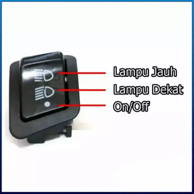 Saklar 3 Mode Saklar Lampu On Off Beat FI - Revo Abs - Blade Vario 125 Techno - SPACY - Scoopy