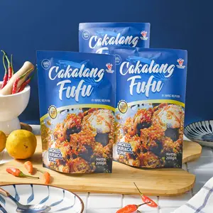 Paket Melintang 3 Cakalang Fufu Pedas + Sambal Asap Premium | Makanan Siap Saji Abang Nelayan