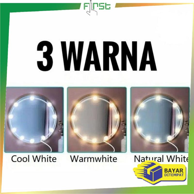 Product Introduction of FH K2 Lampu Meja Rias Dandan Kaca Va nity Cahaya Cermin ( 10 Bohlam ) 33