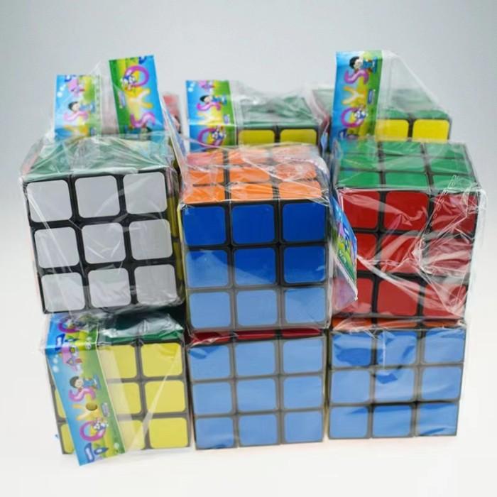 Kubus Rubik Cube 3x3 Mainan Puzzle Edukasi 2