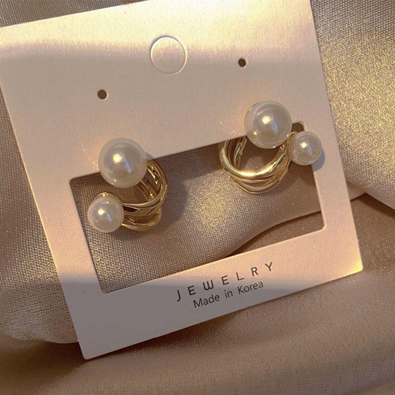 Anting Tindik Anting Simple Elegant Aksesoris Wanita AT300 5