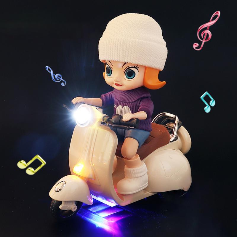 Product Introduction of Stunt Tricycle Rotating Dance Universal Toy Electric Bicycle Colorful Lights Music Toy Car Male and Female Gifts 12