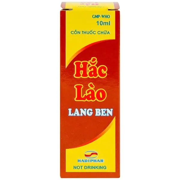 Cồn thuốc Hắc Lào, Lang Ben lọ 10ml