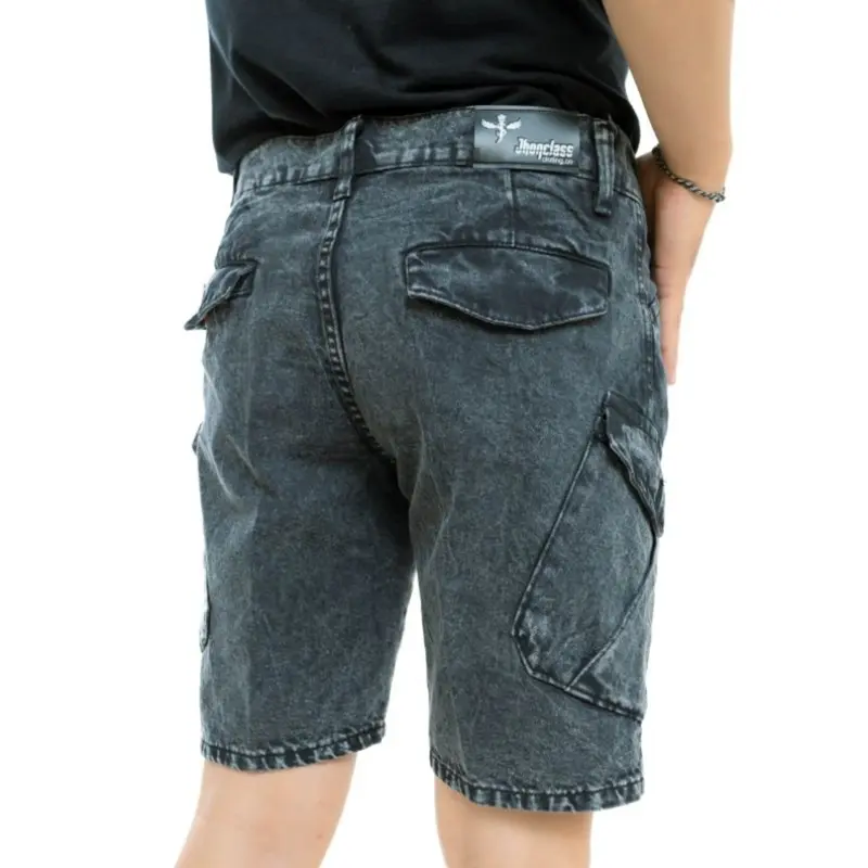 celana jeans pendek Tactikal premium full accesoris yang lagi hits kekinian Pria Dewasa Santai 8