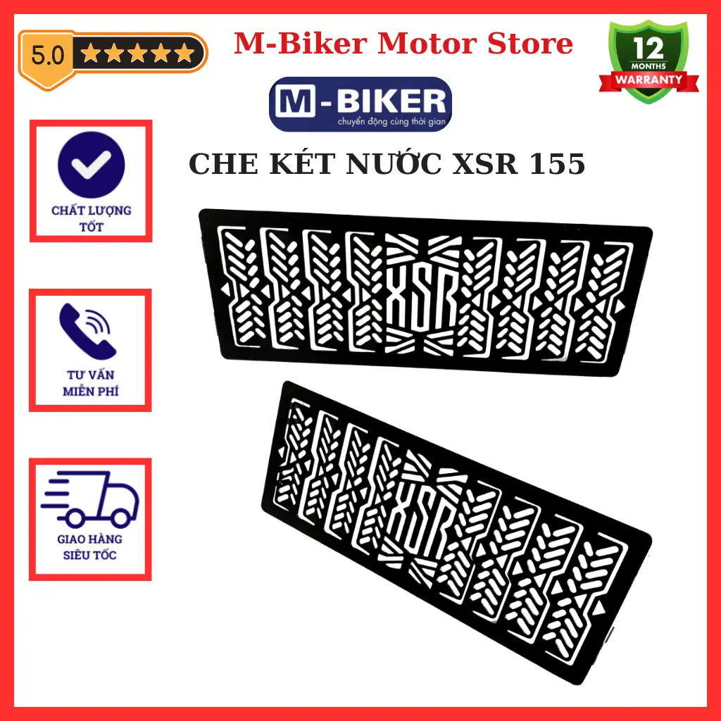 Bảo vệ két nước XSR 155 Che két nước XSR 155 dành cho Yamaha XSR 155 Chính Hãng MBIKER