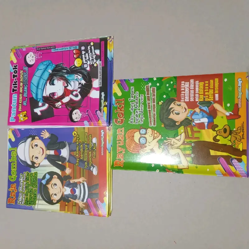 Mainan buku pantun humor lucu dan bagus isi 20 pcs,buku pantun humor buku cerita anak anak 20 pcs,20 pcs buku cerita pantun humor anak anak 2