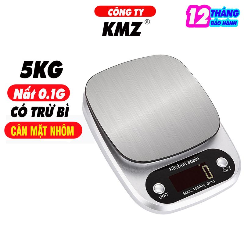  Cân Điện Tử Nhà Bếp 5kg Độ Chính Xác 0.1g – Cân Tiểu Ly Mini Pha Chế Làm Bánh KMZ C105 