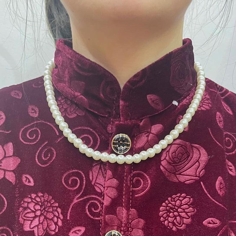 Vòng Ngọc Trai nhân tạo tặng Bà Và Mẹ đeo ngày Tết , đeo đi chơi Phụ Kiện Voi Đeo Tay