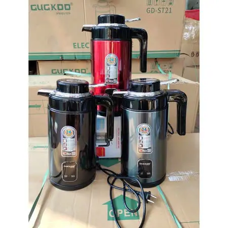 Ấm Đun Nước GUGKDO Cao Cấp GD-ST21 Dung Tích 3L Ruột 1.8 Công Dụng Vừa Đun Sôi Vừa Giữ Nhiệt