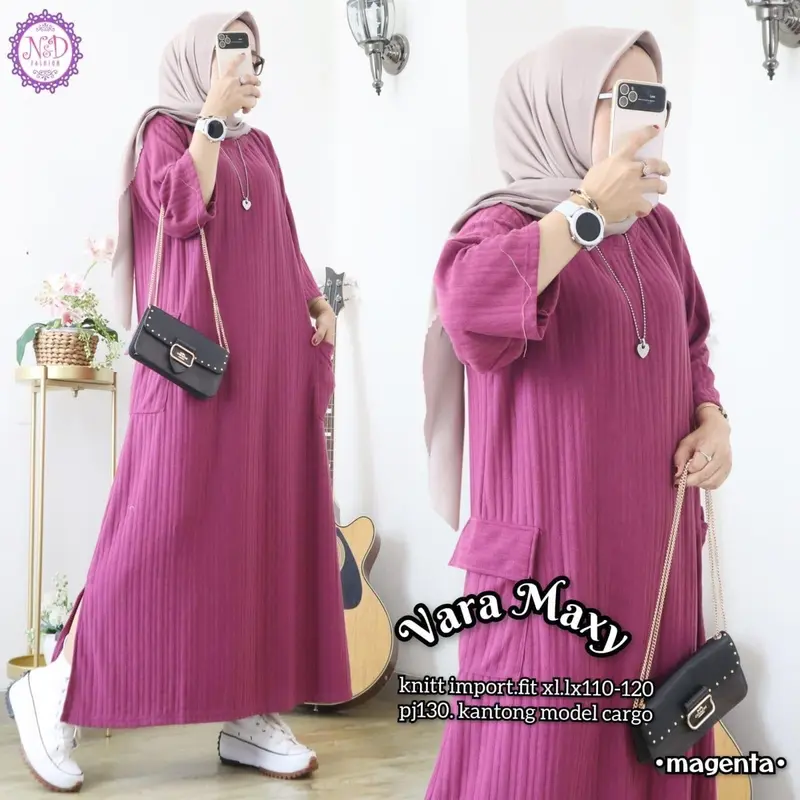 GAMIS VARA MAXY CARGO BAHAN KNIT HORNET 3
