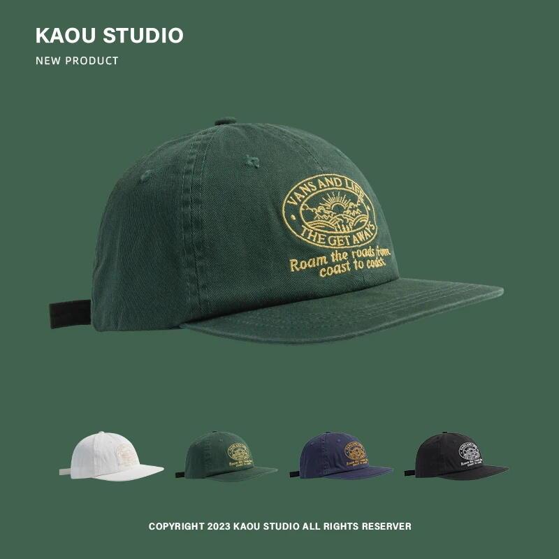 Mũ Bóng Chày Mỹ Thương Hiệu Thời Trang Hip-Hop, Viền Phẳng, Đầu Mềm, Thêu, Thời Trang, Dành Cho Nam Và Nữ, Mũ Bóng Chày Giày 0