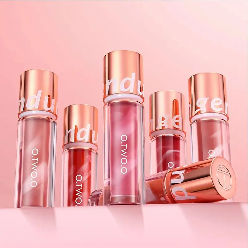【TERSEDIA&COD】O.TWO.O Lipstik Matte Tahan Lama Tahan Air 24 Jam Tinta Beludru Pewarna Bibir Anti Lengket Lip Gloss Lipstik Cair Makeup Untuk Bibir Lipstick Kosmetik 8