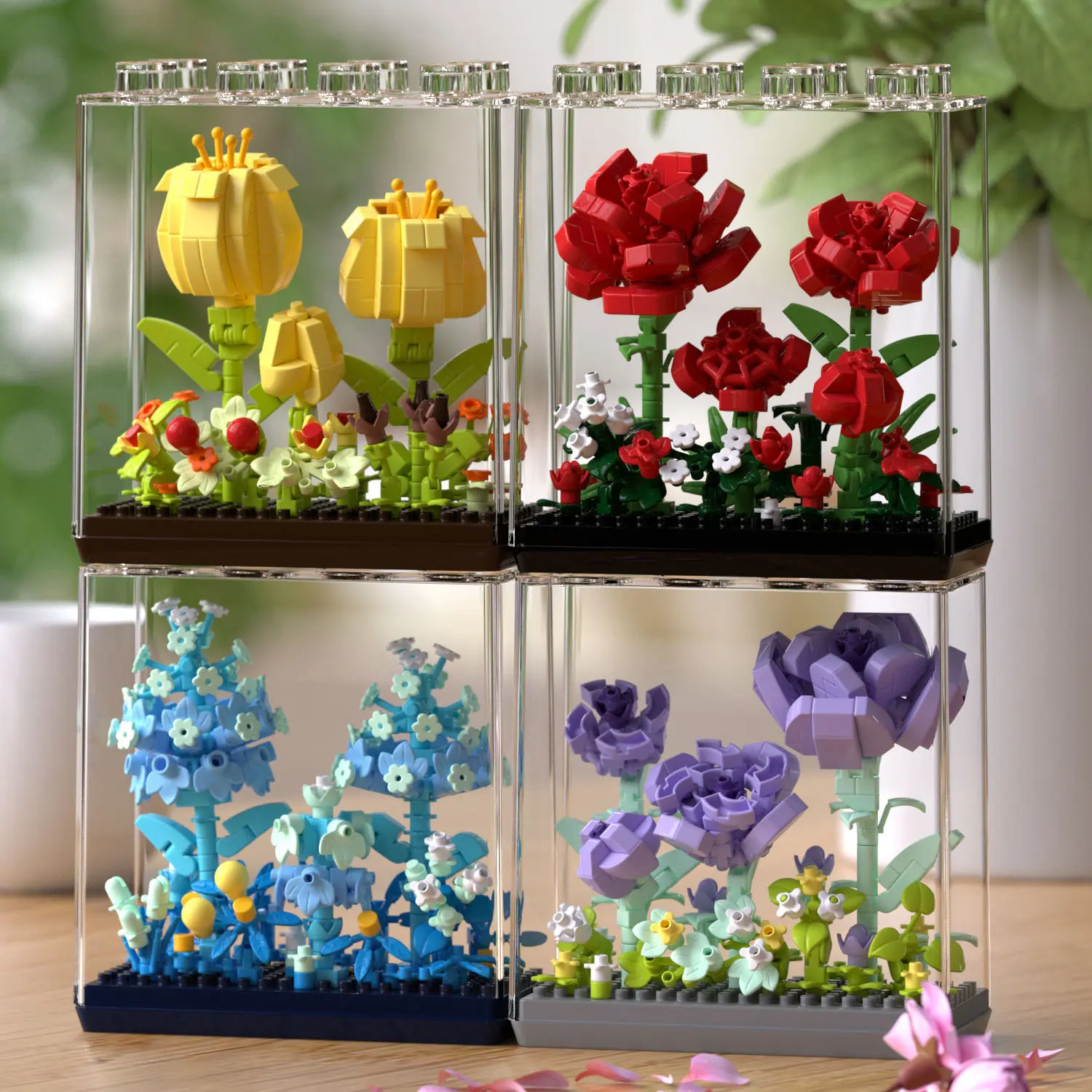Eternal Flower Bouquet Building KitRose toyLego-Compatible Micro  BlocksDIY Sunflower/Rose/Carnation/Camellia Craft Set - Creative Mainan  Kraf Hadiah Unik (Ages 7+) - TikTok Shop Malaysia