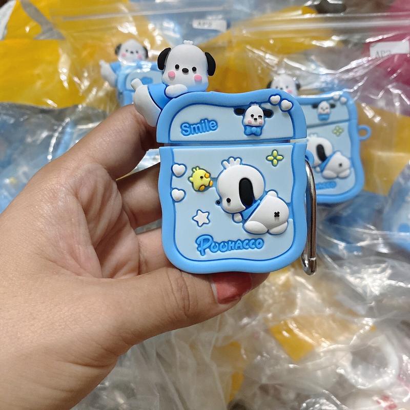 Tai nghe bluetooth Cún POO-Pin liên tục 3h-Khử ồn-Đổi tên được-Dùng cho mọi dòng điện thoại, máy tính bảng và laptop