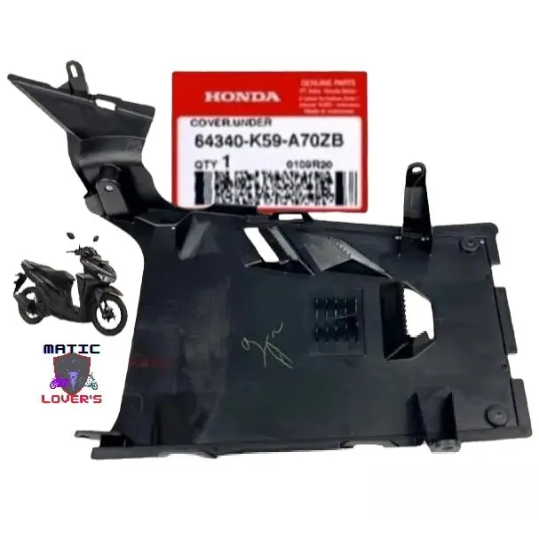 cover under dek bawah kolong tengah vario 125 150 new 2018 K59J K60R vario 125 new 2022 gen 2 k2v original dan win 0