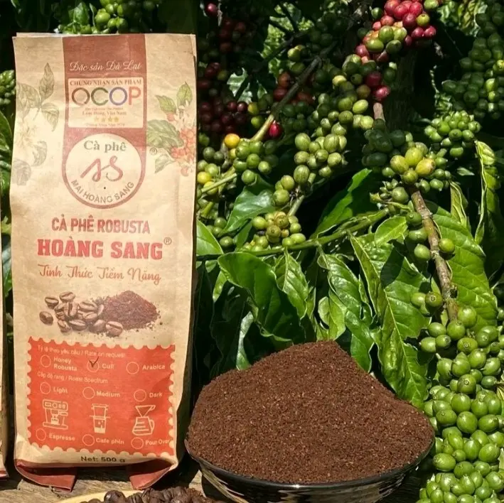 Cà phê Culi Robusta và Arabica rang mộc Coffee Cafe