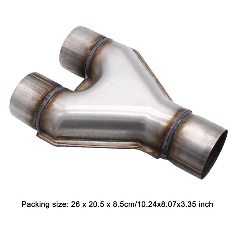Product Introduction of Generic 2.5" Exhaust Pipe Sturdy Practical Accessories Repair Parts Easy Installation Replaces Exhaust Tip Automobile Parts 0