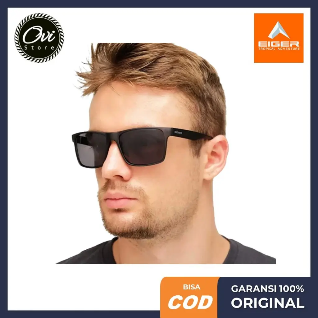 Kacamata Hitam EIGER Haller Sunglasses Original