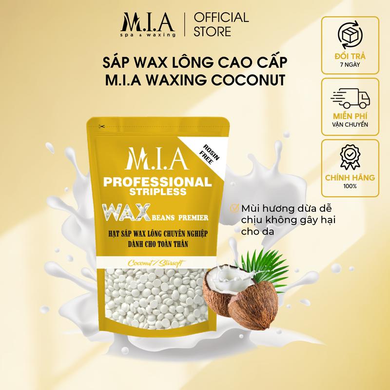 100gr Sáp Wax Lông Coconut Hương Dừa Siêu Bám Lông