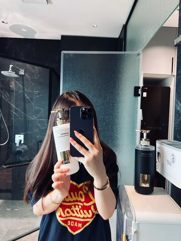 Bộ Gội Xả Blemil Phục Hồi, Suôn Mượt Tóc, Hương Thơm Nước Hoa 750mlx2 3
