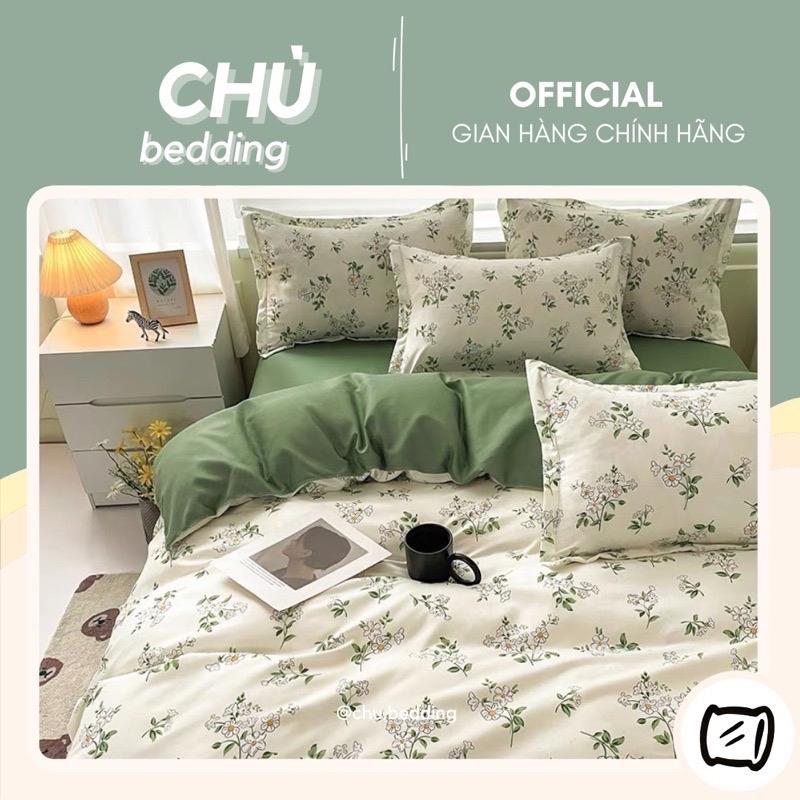 Full mẫu  Set chăn ga gối hoạ tiết hoa nhí