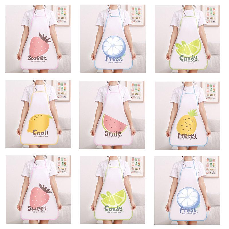 Tạp Dề Trái Cây Quần Áo Bảo Hộ Gia Đình Tạp Dề Không Tay Nhà Bếp Unisex Nấu Ăn Giặt Là Chống Dầu Chống Nước Tươi Và Dễ Thương 1